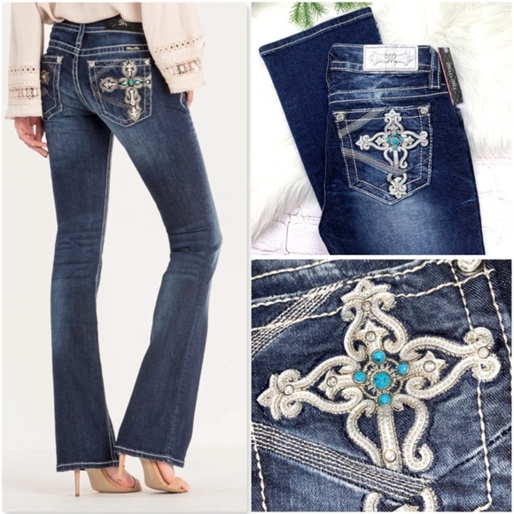 Miss Me Denim - 👖NWT🤩|•MISS ME•I Standard Slim Boot Jeans 24x31